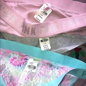 VS PINK Panty Bundle of 3